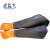 宏益飞 橡胶针织耐酸碱手套 止滑手套 PVC加厚 加长 耐磨防滑防水手套 橡胶手套 劳保手套 橙色 65cm