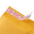 海斯迪克 加厚气泡信封袋 黄色牛皮纸气泡袋 泡沫信封纸袋汽泡包装快递袋 25*30+4cm[125个/箱] HKQL-84