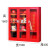 微型消防站消防柜消防器材全套装灭火箱展示建筑工地柜工具物资柜 红色 7豪华消防站