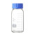 GL80蓝盖试剂瓶透明大口玻璃瓶广口储物罐250 500 1000ml 1000ml 广口