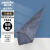 金诗洛 JZT-0006 超细纤维方巾 擦车毛巾 柔软吸水抹手巾 灰色10条