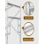 镀锌脚手架建筑用工地龙门式梯架2023新品活动登高装修架厂家直销 家用型1.6厚+三芯方管板