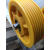 适用于蒂森电梯滑轮 反绳轮 导向轮 对重轮 绳轮 动滑轮 吊轮可开 400 7-8-14 110宽 60-170单槽