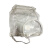 军沃 抛物桶袋制式袋PE复合材料50丝带提手拉链 280*450