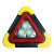 三角架警示灯LED多功能汽车应急灯 太阳能充电车载三角安全警示牌 三灯电池款