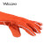 威特仕 10-2101 锈橙色斜拇指款 电焊手套 防火耐磨隔热 1副 L