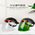 烧电焊防护罩打农药面罩轻便头戴式焊工专用全脸部透明防烤脸焊帽 绿色屏面罩【适用于电焊等强光环境】