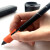 绘王数位板PW550S细笔笔套 加粗加厚提升握笔手感握笔器  3x1.5cm 紫色握笔器
