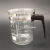 实验室玻璃器皿25-5000ml玻璃烧杯量杯低型烧杯耐高温烧杯 500ml塑柄烧杯
