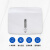 瑞沃（SVAVO）PL-151060白+灰 擦手纸盒壁挂式卫生间纸巾盒 免打孔厕所抽纸盒洗手间干手纸盒	