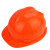 KELLAN  国标319V型安全帽工地施工防护建筑安全帽 防砸防冲击舒适透气工地道路安全帽 可印制logo 蓝色 均码