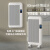 利维斯顿（ILVSD） 电热取暖器对流石墨烯家用节能省电暖气片负离子暖风机欧式快热炉客厅大面积浴室京东小家APP语音 3000w智能变频+APP（20-30㎡适用）