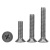 蚁揽月 TA2钛沉头十字螺丝纯钛平头十字槽机牙螺丝沉头螺钉 M2*8(1个) 