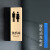 卫生间发光门牌订制洗手公共厕所灯箱男女标识双面定制LED指示牌 侧装双面13x27-定内容 0.1x0.1cm