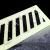 安燚 小心台阶3张夜光斜纹  小心地滑台阶地贴夜光提示牌斜纹荧光牌指示牌GNG-787