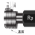 成量DIN2999德标55°Rp圆锥管螺纹塞规 塞规RP1/2