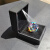 立方体合色棱镜玻璃折射水晶桌面摆件阳光创意礼物品太阳捕手解压 20mm多面体+手电+灯礼盒+布