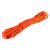 柯瑞柯林RL-06/R救生绳反光安全警示丙纶材质可水面漂浮救援导向6mm*30m橙色1捆装