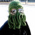 赟娅皮卡丘头套男沙雕面罩搞笑比卡丘面具可爱女帽子礼物成人圣诞 军绿色章鱼帽