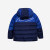 耐克（NIKE）童装JORDAN短款羽绒服冬季男女童外套 靛蓝色 160(XL) 