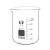 沸耐笙 SY-0153 大小玻璃烧杯带柄高温化学实验器材平皿 10mL 2个/包
