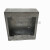 美标120型明装双联底盒哑光铝制底盒BOX工业风接线盒 双联铝制底盒哑光