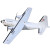 帝蓝尼泡沫飞机遥控轮子成人大型双发固定翼C160大力神运输机客机电玩具 白色 C160运输机1架装 空机壳不含电子设备