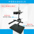 机器视觉实验支架  智能CCD显微镜固定测试台+万向光源架 加强款高100mm RH-MVT-100-1