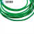 聚氨酯粗面圆带粘接圆形粗面皮带电机传动带工业皮带PU绿色粗面带 线径10mm*周长1040mm 其他