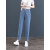 绒香丝  RONEXESIS女裤子新款2024爆·款 网红 最爆新款夏天丝牛仔裤薄款九分冰丝高 蓝色（七分裤） 26码（ 建议8090斤 ）
