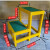 JYD高压玻璃钢高低绝缘凳电工凳子维修平台凳双层踏步櫈多层梯凳 加固60*50*80CM