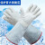 防冻手套耐低温防液氮干冰冷库牛皮加气站LNG防寒保暖 1双价长度：36cm L