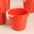 谐晟 塑料小红桶 调器桶油漆涂料实验小水桶 XSYQT01 无盖2L 1个