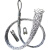 电力电缆网套牵引拉线连接器钢丝蛇皮套子网兜导线猪笼套拉紧网罩 电缆网套70-95平方 直径50-60mm