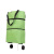 网红款手拉车折叠便携式轮子手提袋防水超市购物小推车 绿色带轮子购物袋【承重25斤】