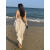 COZOK三亚海边沙滩裙旅游拍照衣服露背连衣裙气质超仙度假裙ins超火 图 S
