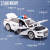 警车玩具合金玩具车模1/32救护车男孩儿童宝宝仿真玩具小汽车 六轮悍马越野警车
