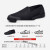 定制新式超轻软底防滑耐磨中老年PLA黑色单布鞋青年司 黑色 L7布鞋 40 =250