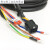 台达 伺服电机动力刹车线 VW3M5112R30 R50 马达电缆信号线 黑色 8m