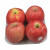 苹果水蜜桃打包托盘 一次性水果包装盒四槽六个橙子水果打包盒子 K201100个果径约8cm