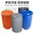 油桶200L化工桶双环闭口桶密封废液桶200kg柴油汽油塑料桶圆桶浮 200L蓝色单环桶-特厚 全新料