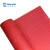 Raxwell高压绝缘地垫 配电房安全绝缘橡胶垫5KV 红色3mm防滑平面 (1*1m)/卷 RJMI0058