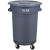 清洁圆形垃圾桶大号泔水桶带轮子大容量商用户外塑料环卫桶 120L168L用 加厚50个一包