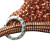 ANTEPRIMA 安蒂佩玛女士水滴编织手提包大号托特包大容量通勤包 PBP91057D 红棕色(ALBI)