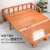 百圣牛可折叠竹沙发床客厅两用双人米竹床单人米午休午睡木板凉床宽 宽0.8长1.88米