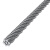 304不锈钢钢丝绳1 1.5 2 3 4mm粗包胶包塑超细软升降晾衣架钢丝绳 2.5mm一米价7*7软