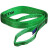Yale/耶鲁 扁吊带，绿色 2T 3m，HBD 2000(3m) 绿