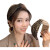 AINMEYS韩国高端发箍女潮牌简约风拼色百搭气质网红发带外出时尚优雅头箍 咖啡色
