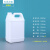 水杉5L方桶_乳白色塑料桶加厚款塑料桶实验室透明密封桶消毒水桶5kg