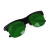 定制电焊玻璃眼镜焊工专用护目镜防强光防氩弧光防护眼镜变光面罩 升级版J0-透明